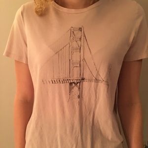 Light pink tee shirt